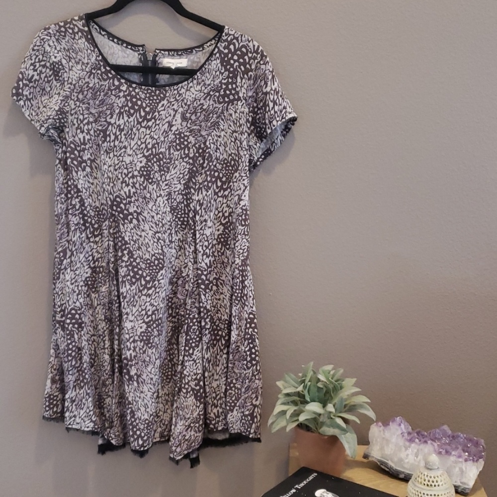 Printed mini dress